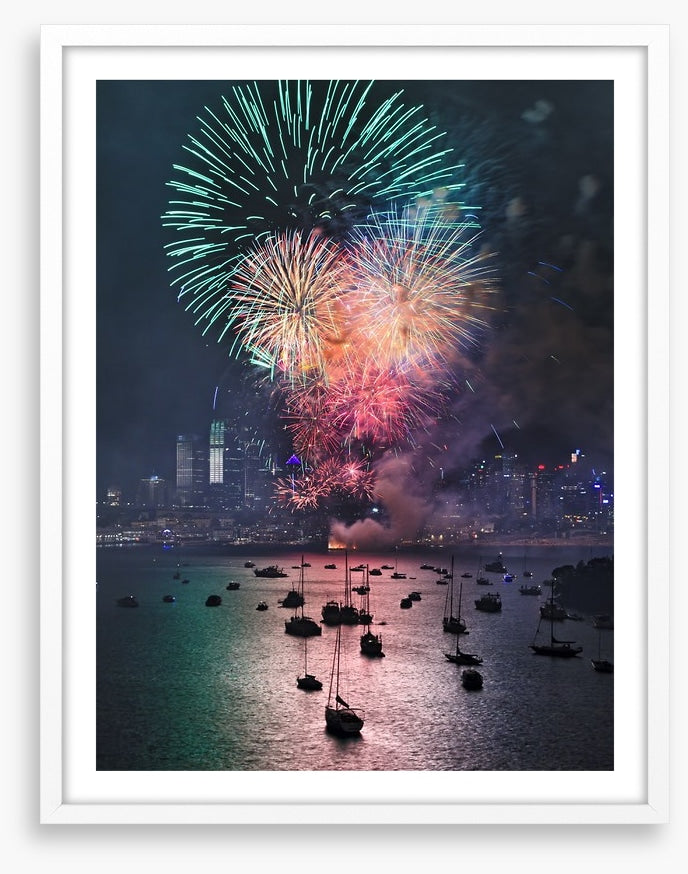 Sydney harbour fireworks
