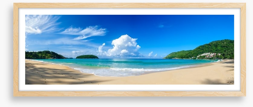 Nai Harn Beach panoramic
