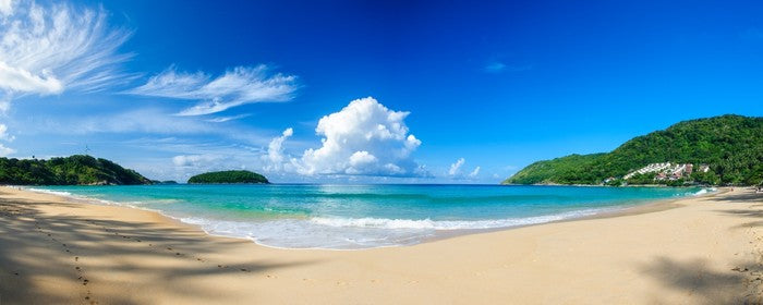 Nai Harn Beach panoramic