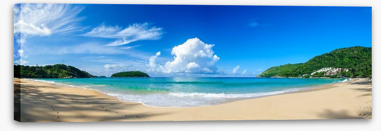 Nai Harn Beach panoramic