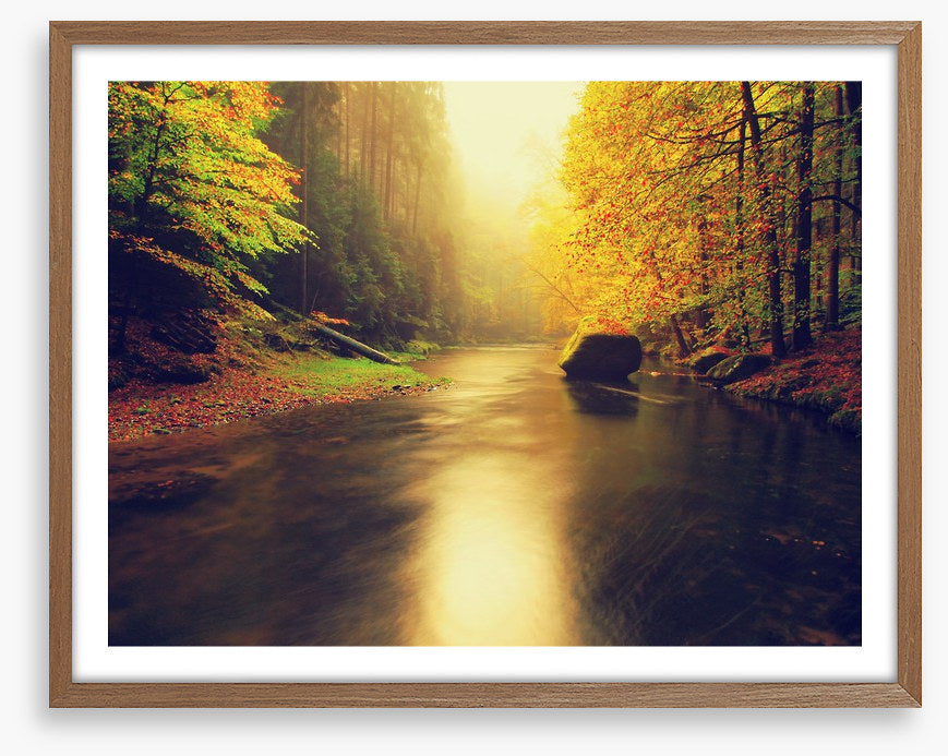 Flowing fall