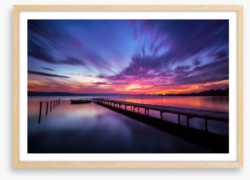 Violet sunset