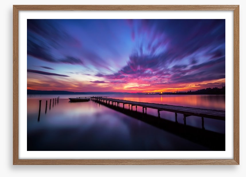 Violet sunset