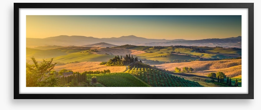 Tuscan hills panorama