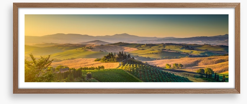 Tuscan hills panorama