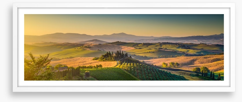 Tuscan hills panorama