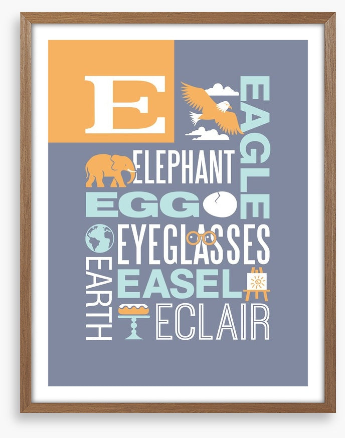 E is for eagle
