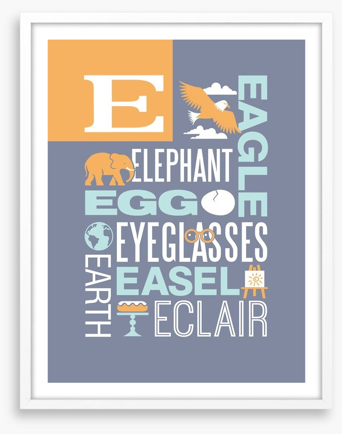 E is for eagle