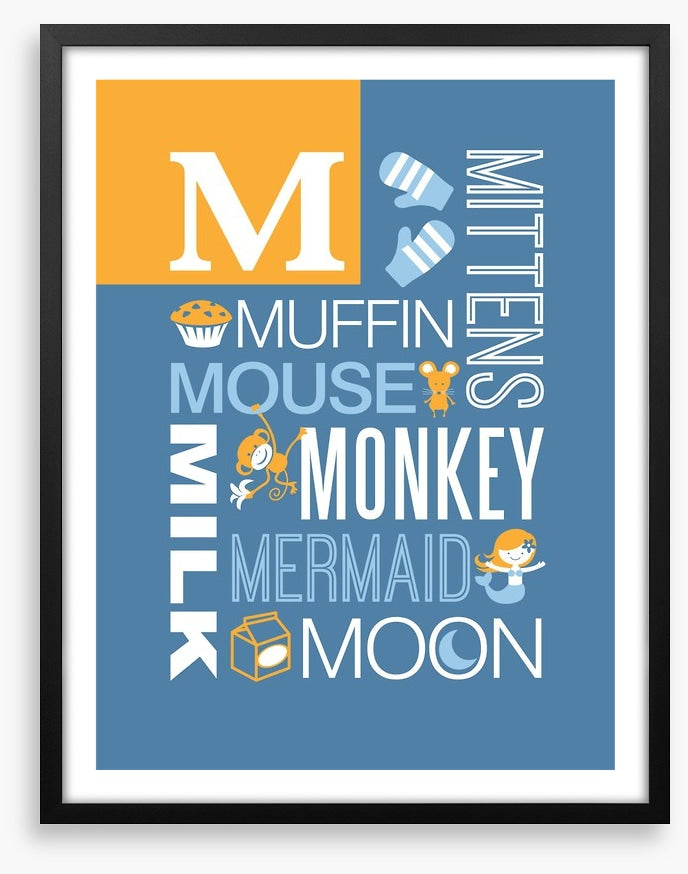 M is for monkey
