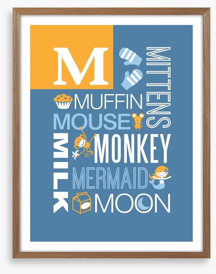 M is for monkey