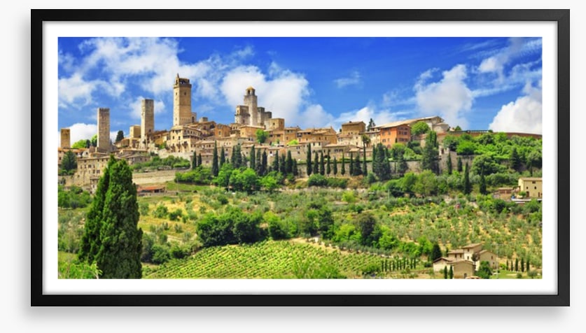 San Gimignano panorama, Italy