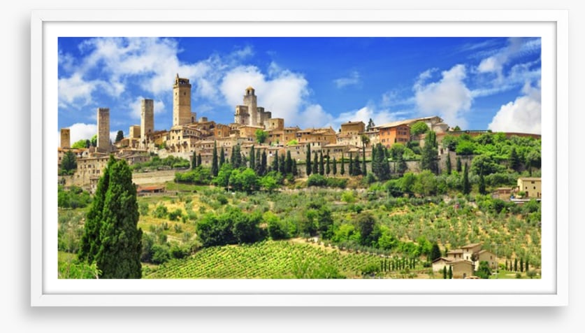 San Gimignano panorama, Italy