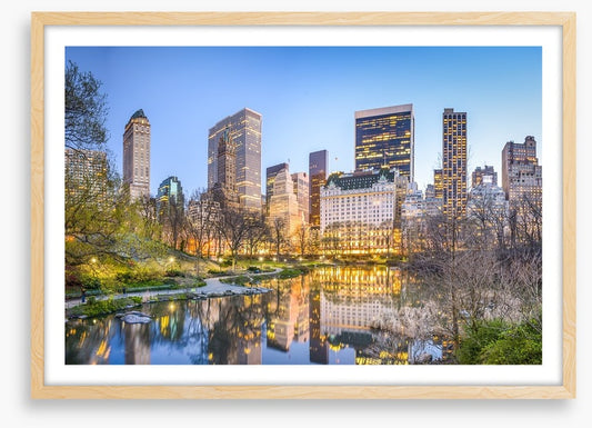 Central Park reflections
