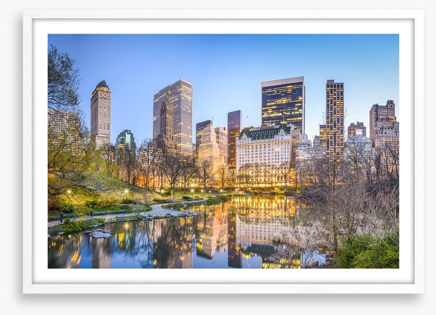 Central Park reflections
