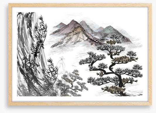 Above the misty mountains