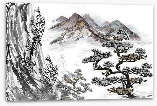 Above the misty mountains