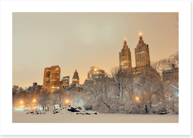 Central Park winter, New York