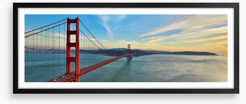 Golden Gate Bridge panoramic