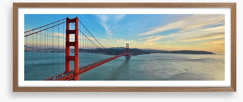 Golden Gate Bridge panoramic