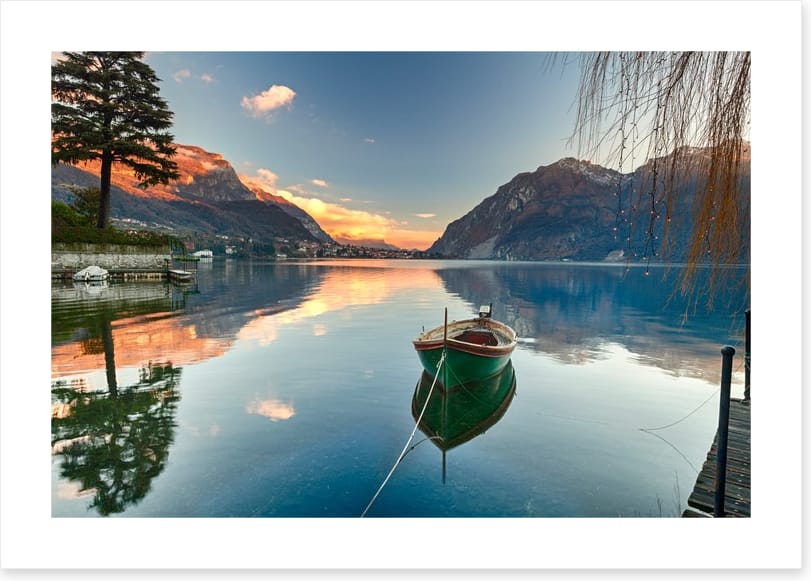 Calm at Lake Como
