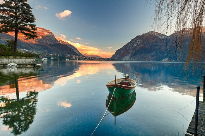 Calm at Lake Como