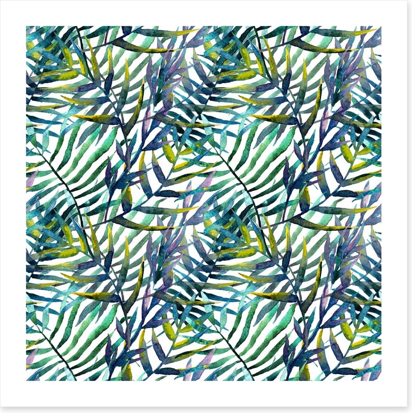 Entwining fronds