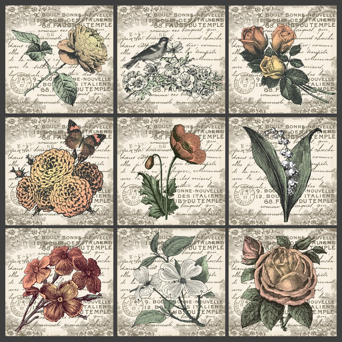 Fleurs antiques