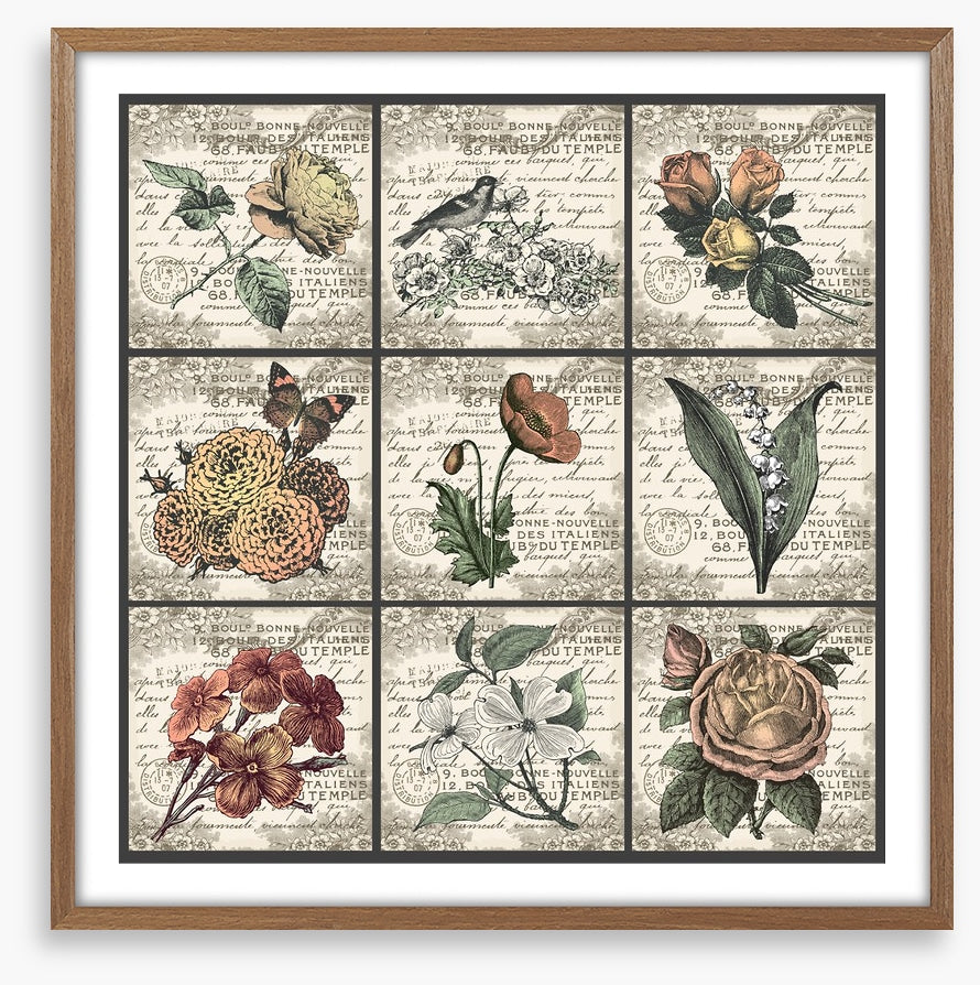 Fleurs antiques