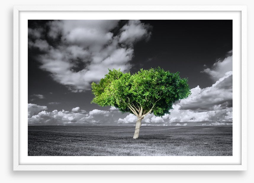 The green tree