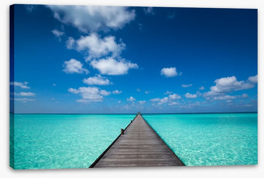 Pier into the horizon