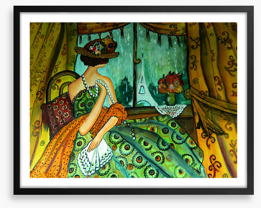 The girl with pearls