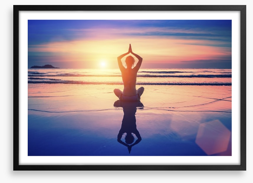 Sunset meditation