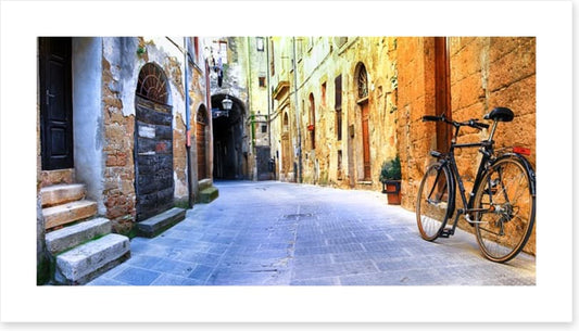 The streets of Pitigliano, Italy