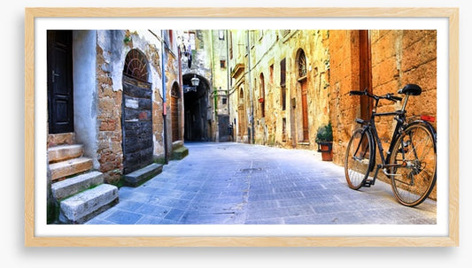 The streets of Pitigliano, Italy