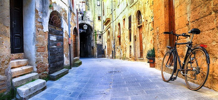 The streets of Pitigliano, Italy