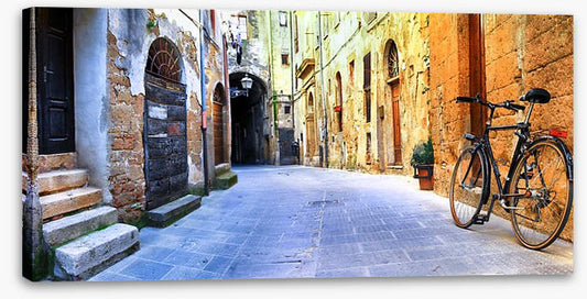 The streets of Pitigliano, Italy