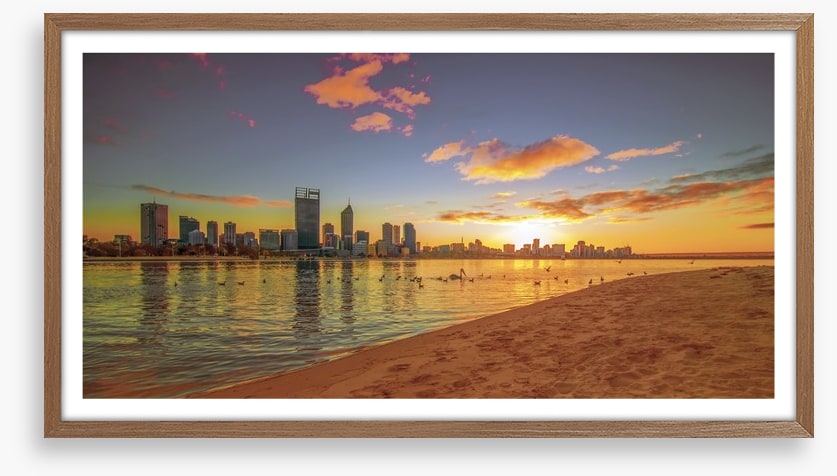 Golden Perth sunrise