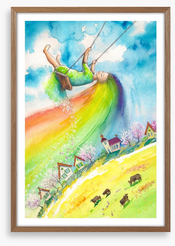 Swing a rainbow