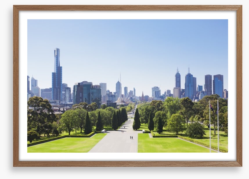 Botanic gardens skyline