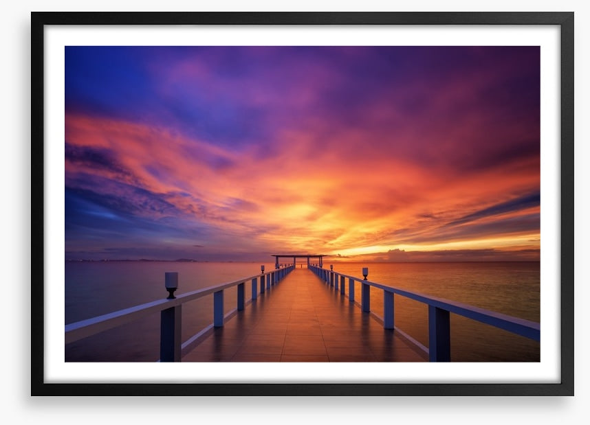 Sunset bridge