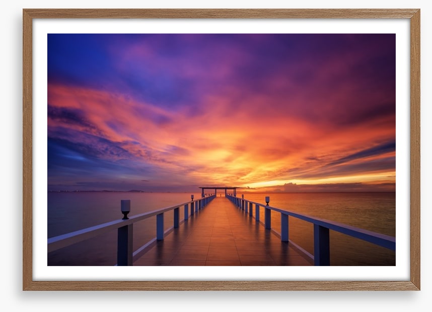 Sunset bridge