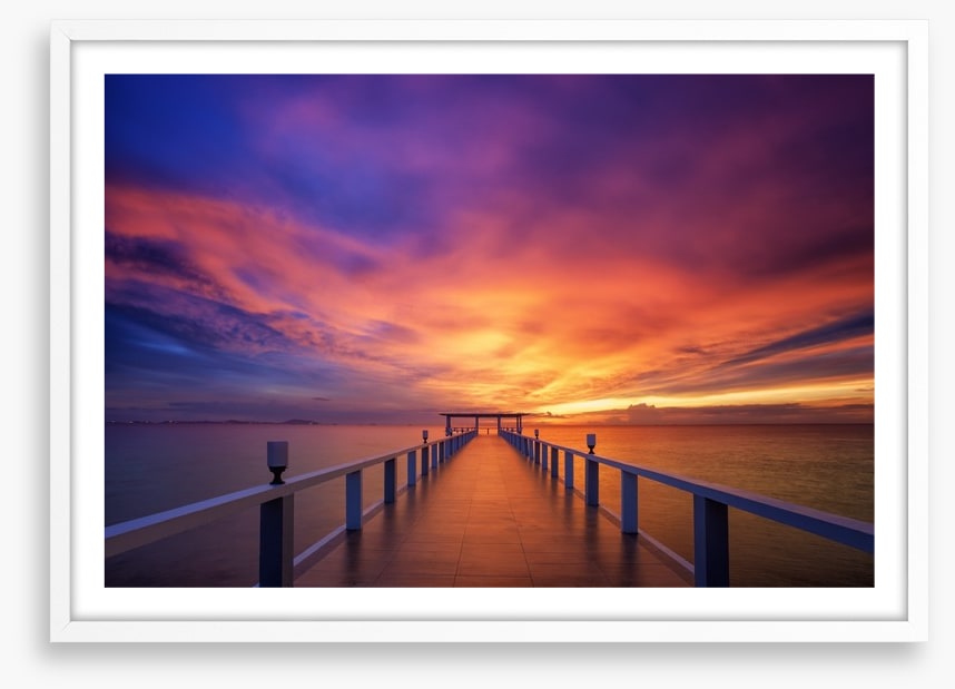 Sunset bridge