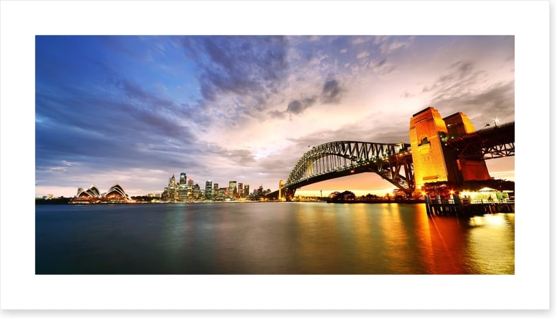 Sydney twilight panorama