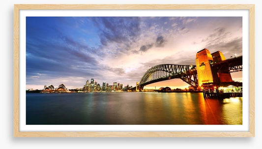 Sydney twilight panorama