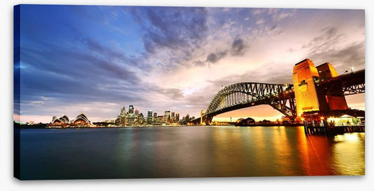 Sydney twilight panorama