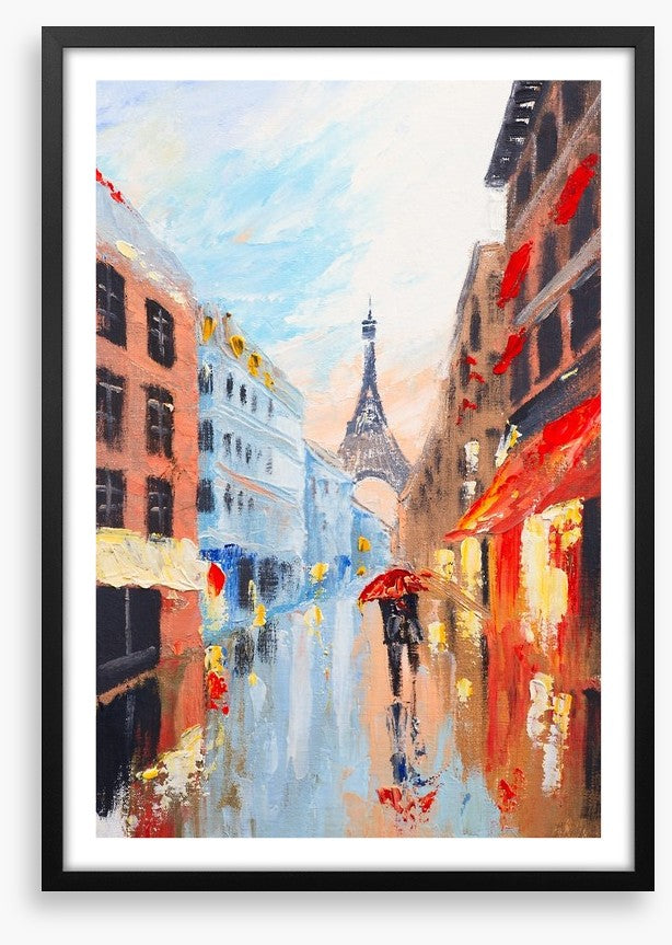 Paris in the rain
