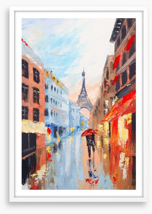 Paris in the rain