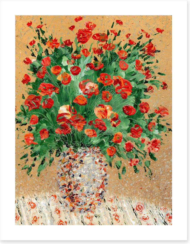 Scarlet carnations