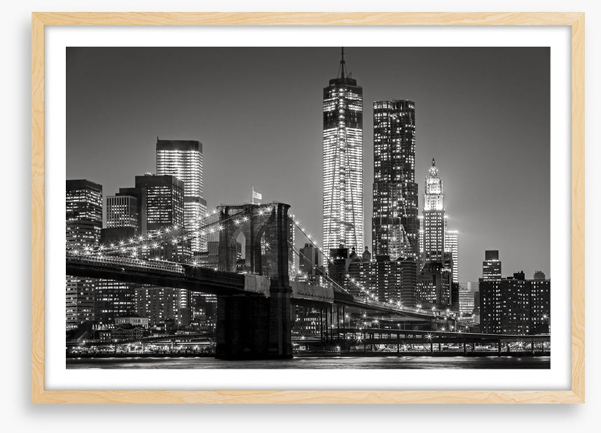 New York by night