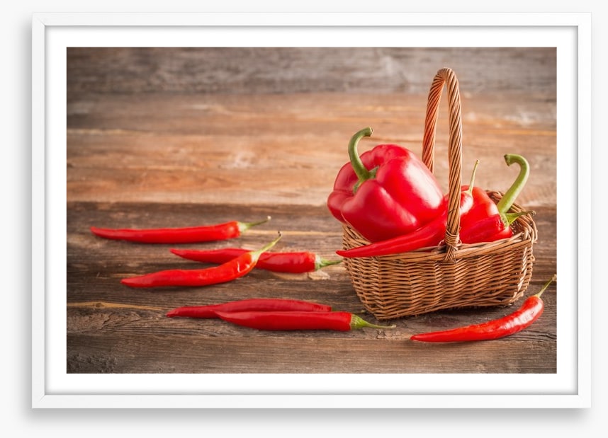 Red chilli peppers